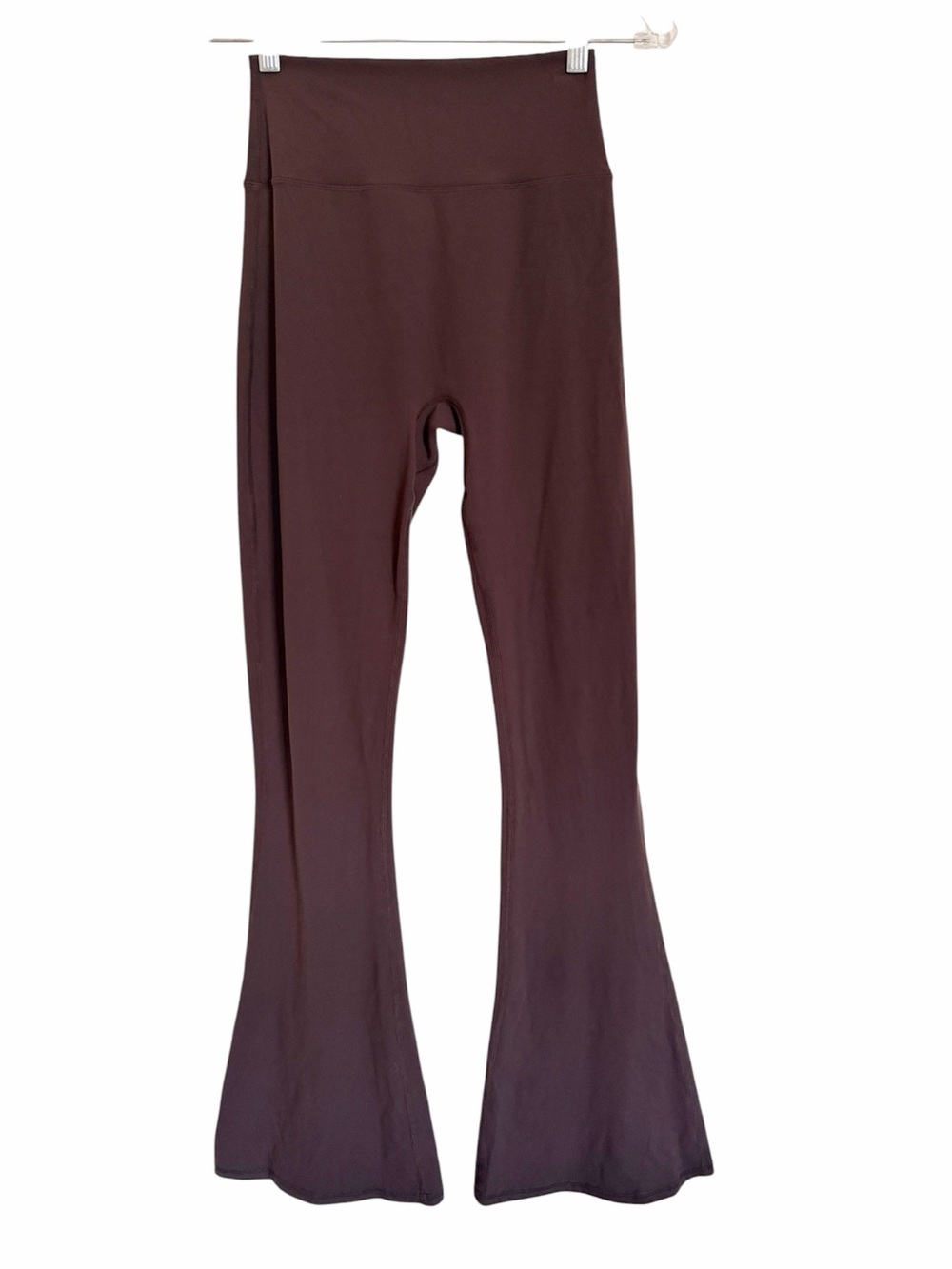 Buffbunny Legacy Flare Deep Brown High Waisted Yoga Active Leggings size M